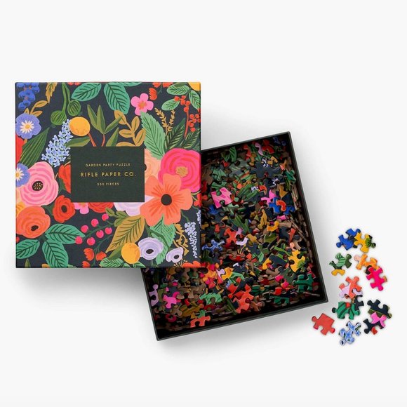 Rifle Paper Co. Jigsaw Puzzle 500 Piece - Garden Party - Picture 3 of 8